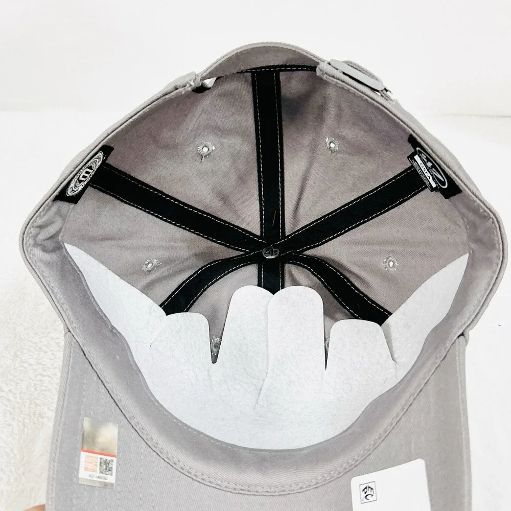Texas Longhorns‎ '47 Brand Small Logo Clean Up Hat Cap Adjustable Gray NCAA